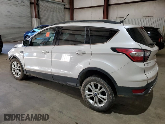 2018 Ford Escape SEL with VIN 1FMCU0HD4JUA01988, listed as a Copart auction lot 48298675 with 111,445 mi miles and Salvage Title. Bid and sale history available at carsss.com. Image 2.