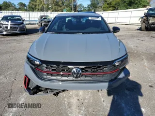 2024 Volkswagen Jetta 40th Anniversary Edition with VIN 3VW8T7BU2RM030871, listed as a Copart auction lot 80944464 with 11,943 mi miles and Salvage title. Bid and sale history available at DreamBid. Image 5.