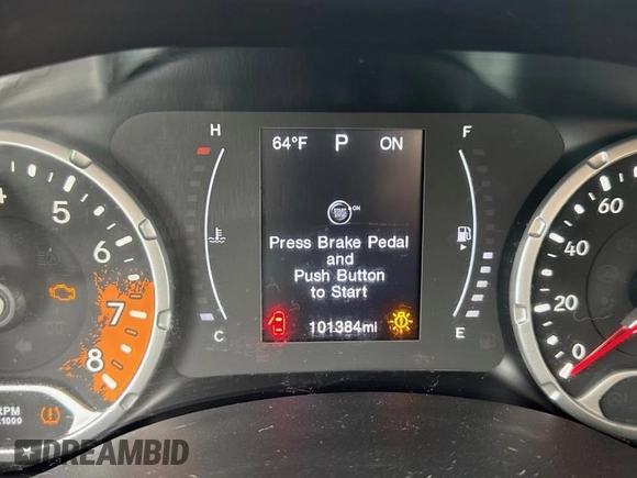 2018 Jeep Renegade Altitude with VIN ZACCJBBB9JPH07601, listed as a Copart auction lot 64144125 with 101,384 mi miles and Clean title. Bid and sale history available at DreamBid. Image 9.