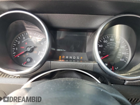 2018 Ford Mustang GT with VIN 1FA6P8CF2J5143689, listed as a Copart auction lot 51281165 with 95,816 mi miles and Salvage title. Bid and sale history available at DreamBid. Image 9.