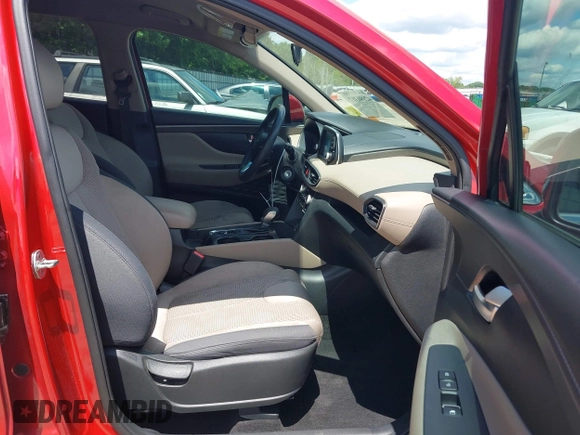 2020 Hyundai Santa Fe SE with VIN 5NMS23AD0LH154797, listed as a IAAI auction lot 42191317 with 80,526 mi miles and . Bid and sale history available at DreamBid. Image 5.