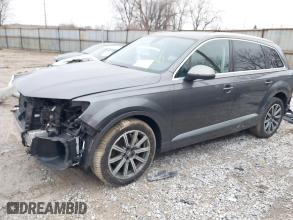 2019 Audi Q7 Premium Plus with VIN WA1LAAF71KD029212, listed as a IAAI auction lot 41489329 with 80,246 mi miles and . Bid and sale history available at DreamBid. Image 19.