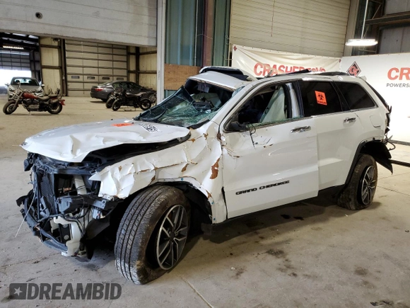 2021 Jeep Grand Cherokee Limited with VIN 1C4RJFBG0MC579853, listed as a Copart auction lot 54936915 with Not provided miles and Salvage title. Bid and sale history available at DreamBid. Image 1.