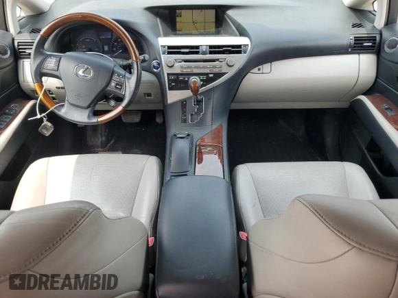 2010 Lexus RX 450h with VIN JTJBC1BA0A2405337, listed as a Copart auction lot 60196715 with 201,004 mi miles and Clean title. Bid and sale history available at DreamBid. Image 8.