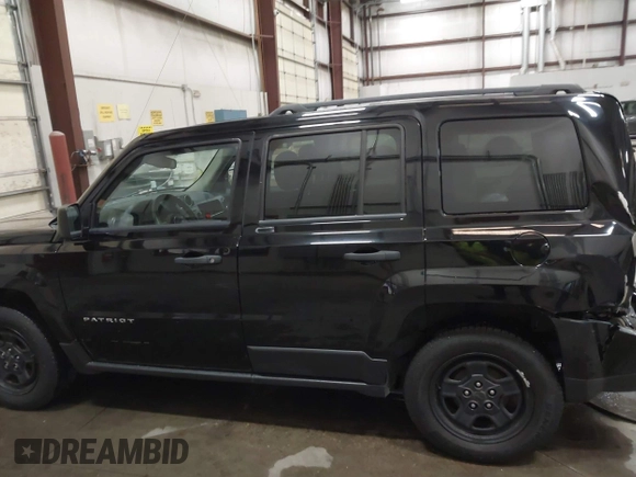 2017 Jeep Patriot Sport SE with VIN 1C4NJPBA1HD162077, listed as a IAAI auction lot 40855450 with 80,334 mi miles and . Bid and sale history available at DreamBid. Image 14.