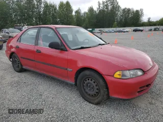 1995 Honda Civic DX z VIN 1HGEG8641SL036180, wystawiony jako Copart lot #61145265 z przebiegiem 241 211 mil mil oraz Czysty tytuł • Clean title. Historia ofert i sprzedaży dostępna na DreamBid. Obrazek 4.