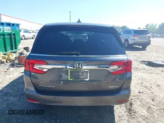 2020 Honda Odyssey Touring z VIN 5FNRL6H84LB001511, wystawiony jako IAAI lot #42194828 z przebiegiem 218 269 mil mil oraz . Historia ofert i sprzedaży dostępna na DreamBid. Obrazek 17.