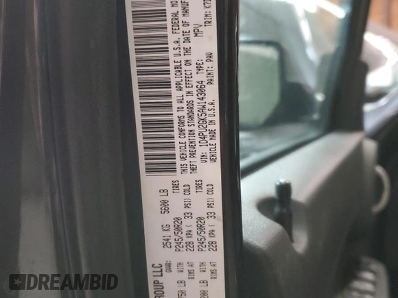 2010 Dodge Nitro SE with VIN 1D4PU2GK5AW143064, listed as a Copart auction lot 42730735 with 177,414 mi miles and Salvage Title. Bid and sale history available at DreamBid. Image 14.