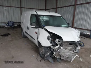 2018 Ram ProMaster City Cargo Van Tradesman with VIN ZFBERFABXJ6K49311, listed as a IAAI auction lot 41603515 with 188,787 mi miles. Bid and sale history available at carsss.com. Image 1.