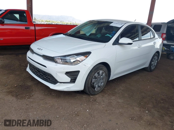 2023 Kia Rio S with VIN 3KPA24AD0PE616497, listed as a IAAI auction lot 41883848 with 8,717 mi miles. Bid and sale history available at carsss.com. Image 17.