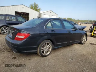 2013 Mercedes-Benz C 300 Sport with VIN WDDGF8AB1DA819150, listed as a Copart auction lot 70980134 with 133,038 mi miles and Salvage Title. Bid and sale history available at DreamBid. Image 3.