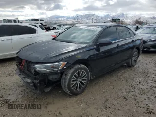 2019 Volkswagen Jetta S z VIN 3VWCB7BU4KM144633, wystawiony jako Copart lot #47957845 z przebiegiem 93 023 mil mil oraz Szkoda całkowita • Salvage title. Historia ofert i sprzedaży dostępna na DreamBid. Obrazek 1.