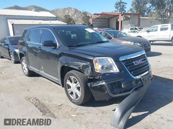 2017 GMC Terrain SLE with VIN 2GKALMEK2H6347849, listed as a IAAI auction lot 41634216 with 61,405 mi miles. Bid and sale history available at carsss.com. Image 1.