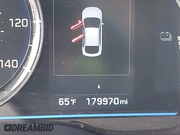 2019 Hyundai Ioniq Blue with VIN KMHC65LC1KU178876, listed as a IAAI auction lot 41718230 with 179,970 mi miles and . Bid and sale history available at DreamBid. Image 15.