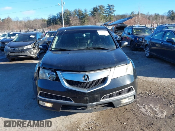 2011 Acura MDX with VIN 2HNYD2H24BH540873, listed as a IAAI auction lot 41451587 with 188,326 mi miles. Bid and sale history available at carsss.com. Image 12.
