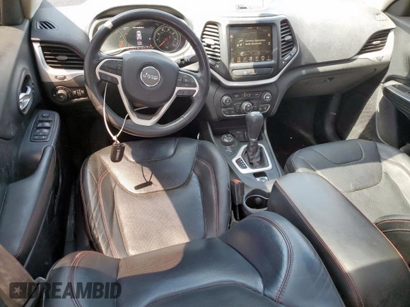2015 Jeep Cherokee Trailhawk с VIN 1C4PJMBS2FW504041, выставлен на аукционе Copart как лот 66968245 с пробегом 129 312 миль миль и Чистый • Clean title. История ставок и продаж доступна на DreamBid. Изображение 8.