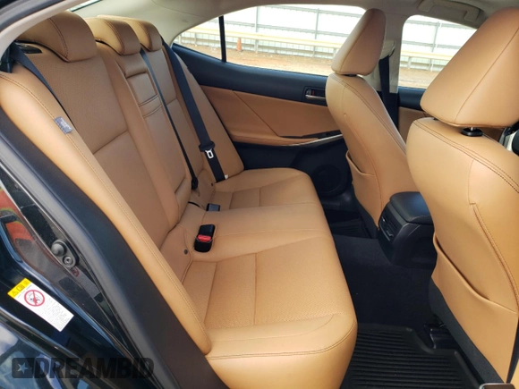2017 Lexus IS 300 with VIN JTHCM1D28H5020352, listed as a Copart auction lot 43631495 with 78,585 mi miles and Salvage title. Bid and sale history available at DreamBid. Image 10.