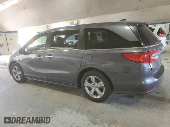 2019 Honda Odyssey EX-L z VIN 5FNRL6H7XKB123313, wystawiony jako Copart lot #56105555 z przebiegiem 50 313 mil mil oraz Szkoda całkowita • Salvage title. Historia ofert i sprzedaży dostępna na DreamBid. Obrazek 2.
