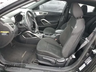 2017 Hyundai Veloster Value Edition with VIN KMHTC6AD4HU322097, listed as a Copart auction lot 47847235 with 64,675 mi miles and Salvage Title. Bid and sale history available at carsss.com. Image 7.