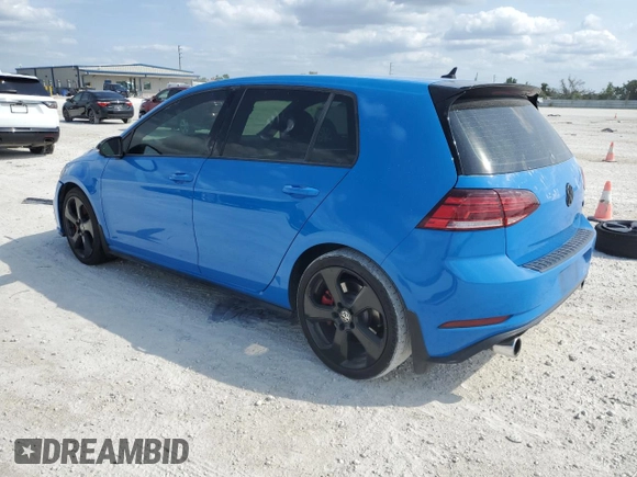 2019 Volkswagen Golf GTI S with VIN 3VW6T7AU6KM012050, listed as a Copart auction lot 45873434 with 61,116 mi miles. Bid and sale history available at carsss.com. Image 2.