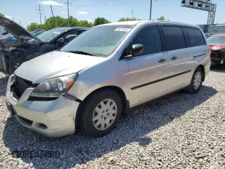 2007 Honda Odyssey LX z VIN 5FNRL38257B068487, wystawiony jako Copart lot #56214645 z przebiegiem 211 160 mil mil oraz Szkoda całkowita • Salvage title. Historia ofert i sprzedaży dostępna na DreamBid. Obrazek 1.
