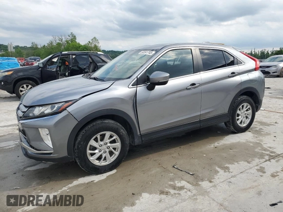 2019 Mitsubishi Eclipse Cross ES with VIN JA4AT3AA3KZ031188, listed as a Copart auction lot 56591745 with 163,384 mi miles and Salvage title. Bid and sale history available at DreamBid. Image 1.