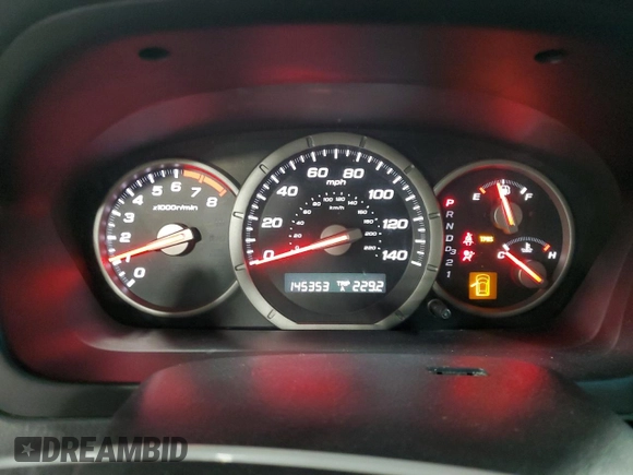 2008 Honda Pilot SE with VIN 5FNYF18398B047689, listed as a Copart auction lot 53529555 with 145,353 mi miles and Salvage Title. Bid and sale history available at DreamBid. Image 9.