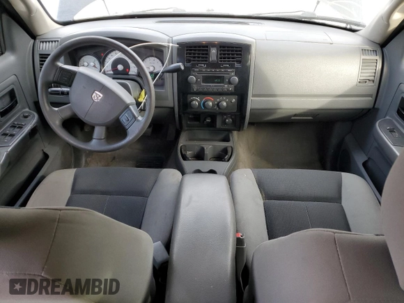 2006 Dodge Dakota SLT with VIN 1D7HW48NX6S665497, listed as a Copart auction lot 47468295 with 215,427 mi miles and Salvage Title. Bid and sale history available at carsss.com. Image 8.