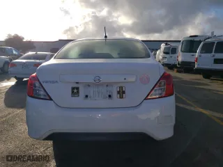 2019 Nissan Versa Sedan SV with VIN 3N1CN7AP3KL805275, listed as a Copart auction lot 77778134 with 163,695 mi miles and Salvage Title. Bid and sale history available at carsss.com. Image 6.
