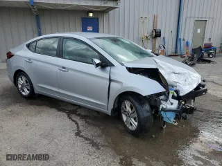 2020 Hyundai Elantra Value Edition with VIN KMHD84LF1LU988366, listed as a Copart auction lot 86868924 with 80,380 mi miles and Salvage Title. Bid and sale history available at carsss.com. Image 4.