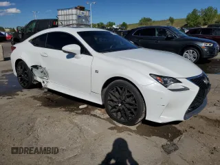 2016 Lexus RC 300 F Sport z VIN JTHSM5BC5G5000198, wystawiony jako Copart lot #57886845 z przebiegiem 86 063 mil mil oraz Szkoda całkowita • Salvage title. Historia ofert i sprzedaży dostępna na DreamBid. Obrazek 4.