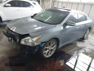 2010 Nissan Maxima SV with VIN 1N4AA5AP5AC809915, listed as a IAAI auction lot 41980433 with 181,490 mi miles and . Bid and sale history available at DreamBid. Image 2.