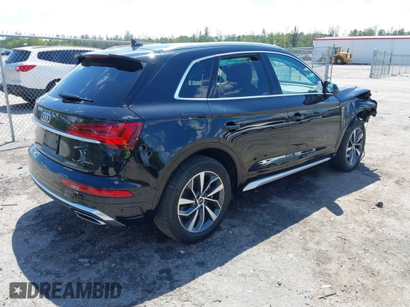 2023 Audi Q5 S line Premium Plus z VIN WA1EAAFY6P2168594, wystawiony jako IAAI lot #41863196 z przebiegiem 16 310 mil mil oraz . Historia ofert i sprzedaży dostępna na DreamBid. Obrazek 4.