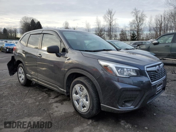 2019 Subaru Forester with VIN JF2SKAAC7KH519666, listed as a Copart auction lot 43838415 with 53,249 mi miles and Salvage Title. Bid and sale history available at carsss.com. Image 4.