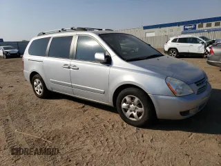 2008 Kia Sedona LX with VIN KNDMB233086244270, listed as a Copart auction lot 75109174 with 328,438 mi miles and Clean Title. Bid and sale history available at carsss.com. Image 4.