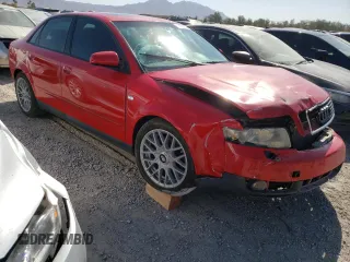 2004 Audi A4 1.8T with VIN WAULC68E44A027691, listed as a Copart auction lot 76308064 with 114,236 mi miles and Salvage Title. Bid and sale history available at carsss.com. Image 4.