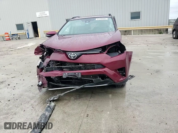 2018 Toyota RAV4 XLE with VIN 2T3WFREV7JW429781, listed as a Copart auction lot 51759485 with 72,792 mi miles and Salvage Title. Bid and sale history available at DreamBid. Image 11.