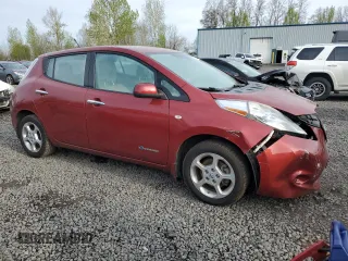 2011 Nissan LEAF SL-e with VIN JN1AZ0CP2BT005806, listed as a Copart auction lot 51286525 with 66,829 mi miles and Clean Title. Bid and sale history available at carsss.com. Image 4.