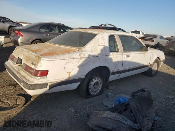 1986 Ford Thunderbird with VIN 1FABP4631GH154800, listed as a Copart auction lot 88333625 with Not Provided miles and Clean Title. Bid and sale history available at DreamBid. Image 3.