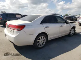2010 Lincoln MKZ with VIN 3LNHL2GC3AR602314, listed as a Copart auction lot 54420215 with 92,000 mi miles and Salvage Title. Bid and sale history available at carsss.com. Image 3.