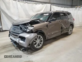 2021 Ford Explorer Limited z VIN 1FMSK7FH8MGB03698, wystawiony jako Copart lot #53684055 z przebiegiem 84 322 mil mil oraz Czysty tytuł • Clean title. Historia ofert i sprzedaży dostępna na DreamBid. Obrazek 1.