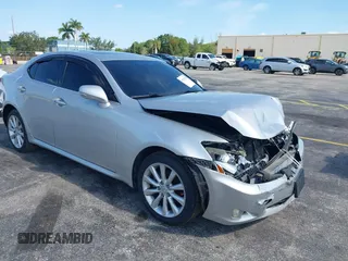 2009 Lexus IS 250 with VIN JTHCK262192030877, listed as a IAAI auction lot 42209789 with 147,376 mi miles and . Bid and sale history available at DreamBid. Image 1.