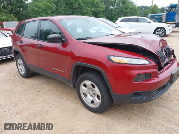 2015 Jeep Cherokee Sport with VIN 1C4PJMAB2FW708811, listed as a IAAI auction lot 42571034 with 116,790 mi miles and . Bid and sale history available at DreamBid. Image 1.