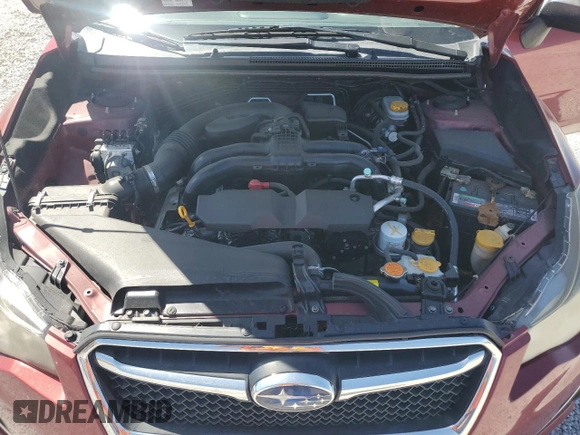 2015 Subaru Impreza z VIN JF1GJAA69FH025371, wystawiony jako Copart lot #58779265 z przebiegiem 61 396 mil mil oraz Szkoda całkowita • Salvage title. Historia ofert i sprzedaży dostępna na DreamBid. Obrazek 12.