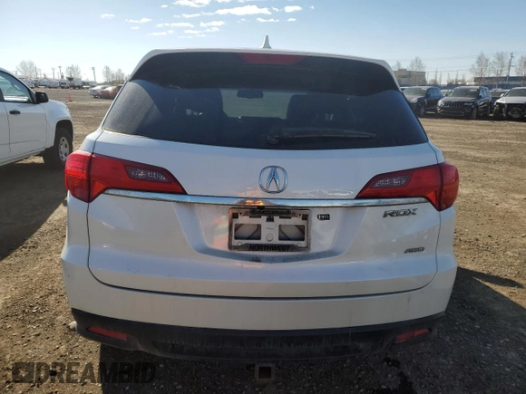 2013 Acura RDX with VIN 5J8TB4H39DL803389, listed as a Copart auction lot 54896915 with 166,630 mi miles and Salvage title. Bid and sale history available at DreamBid. Image 6.