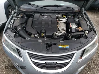 2011 Saab 9-5 Aero XWD with VIN YS3GR4BJ7B4002446, listed as a Copart auction lot 74962954 with 0 mi miles and Salvage Title. Bid and sale history available at carsss.com. Image 11.