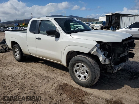2023 Nissan Frontier S with VIN 1N6ED1CL9PN656763, listed as a Copart auction lot 58564245 with 27,413 mi miles and Clean title. Bid and sale history available at DreamBid. Image 4.