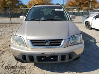 2001 Honda CR-V SE with VIN JHLRD18781S020802, listed as a Copart auction lot 77175004 with 208,000 mi miles and Salvage Title. Bid and sale history available at carsss.com. Image 5.