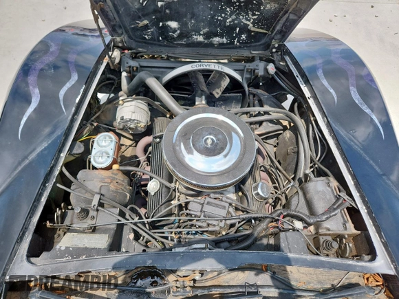1979 Chevrolet Corvette with VIN 1Z8749S407485, listed as a Copart auction lot 63649885 with 83,814 mi miles and Salvage title. Bid and sale history available at DreamBid. Image 11.
