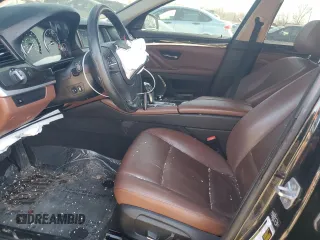 2014 BMW 5 Series 535i xDrive with VIN WBA5B3C54ED538450, listed as a Copart auction lot 48173485 with 74,056 mi miles and Salvage Title. Bid and sale history available at carsss.com. Image 7.
